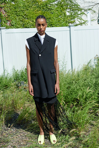 Darted Vest - Black – NOMIA
