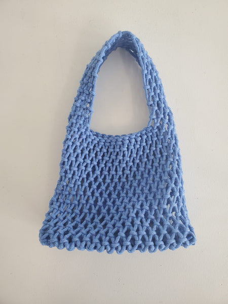 Knit Mini Bag - Sky Blue