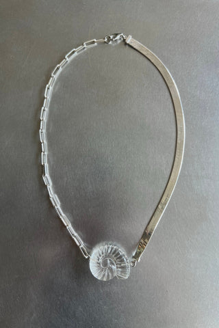 Collier Pendentif Chico's émail Et Strass - Choker 16 Pouces, Style Bohème, Excellent état