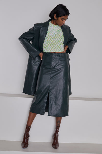 Oversize Overcoat - Pine – NOMIA Oversize Overcoat - Pine – NOMIA