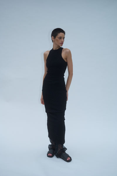 black racerback dress Maxi in Mango Pink Gingham M This garments fabric content Color:Dark Red Navy Blue Pearl Tulle influencer_approved