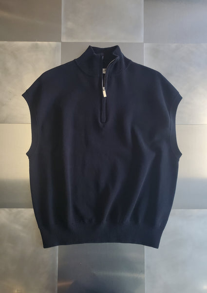 トップス yass ZIP KNIT VEST BLACK yass ZIP KNIT VEST BLACK - Mens | rroomm onlinestore（ルーム