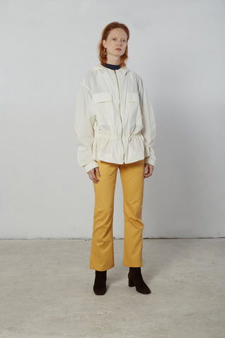 Cropped parka on sale