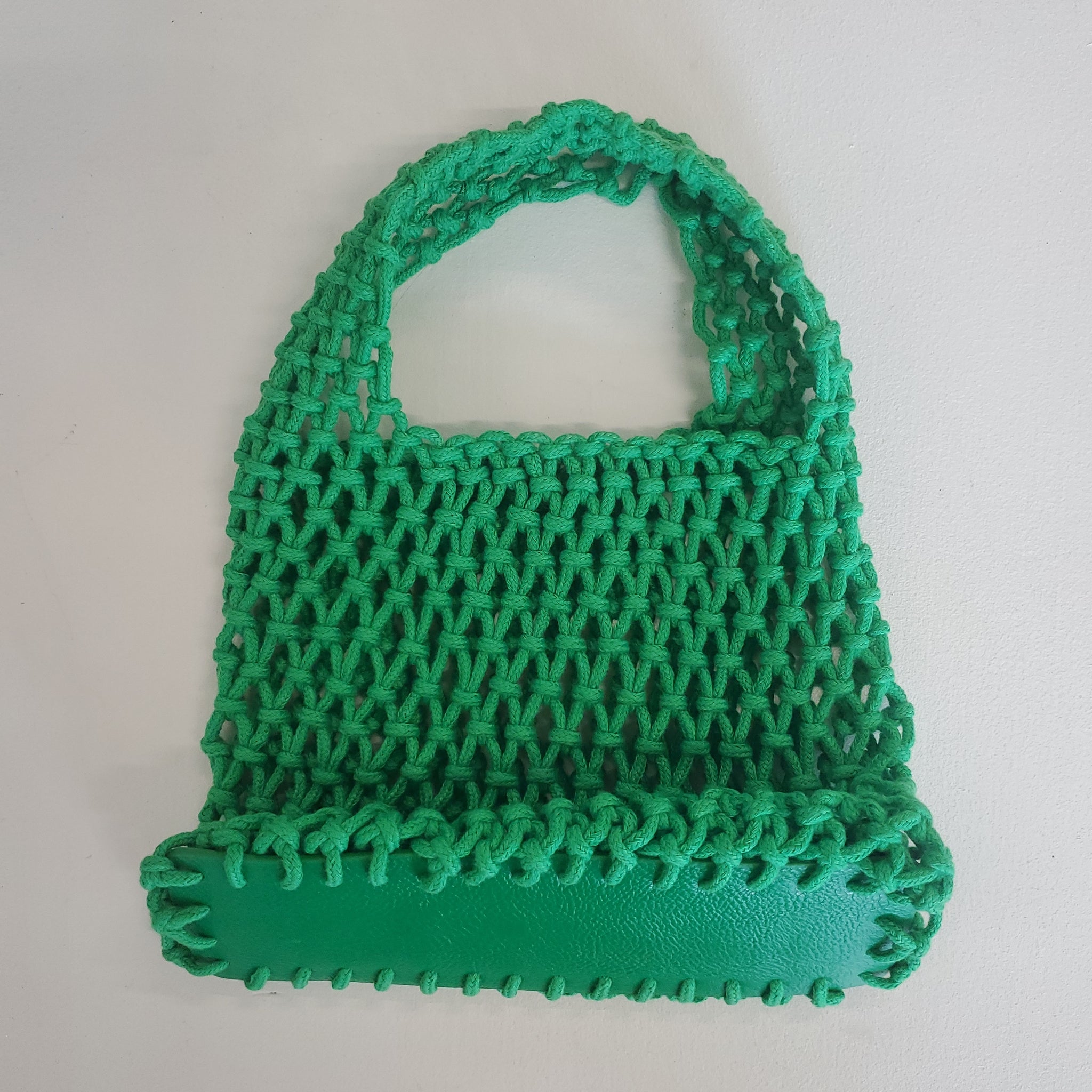 Women's Multi Green Checkerboard Sol Box Sling Bags