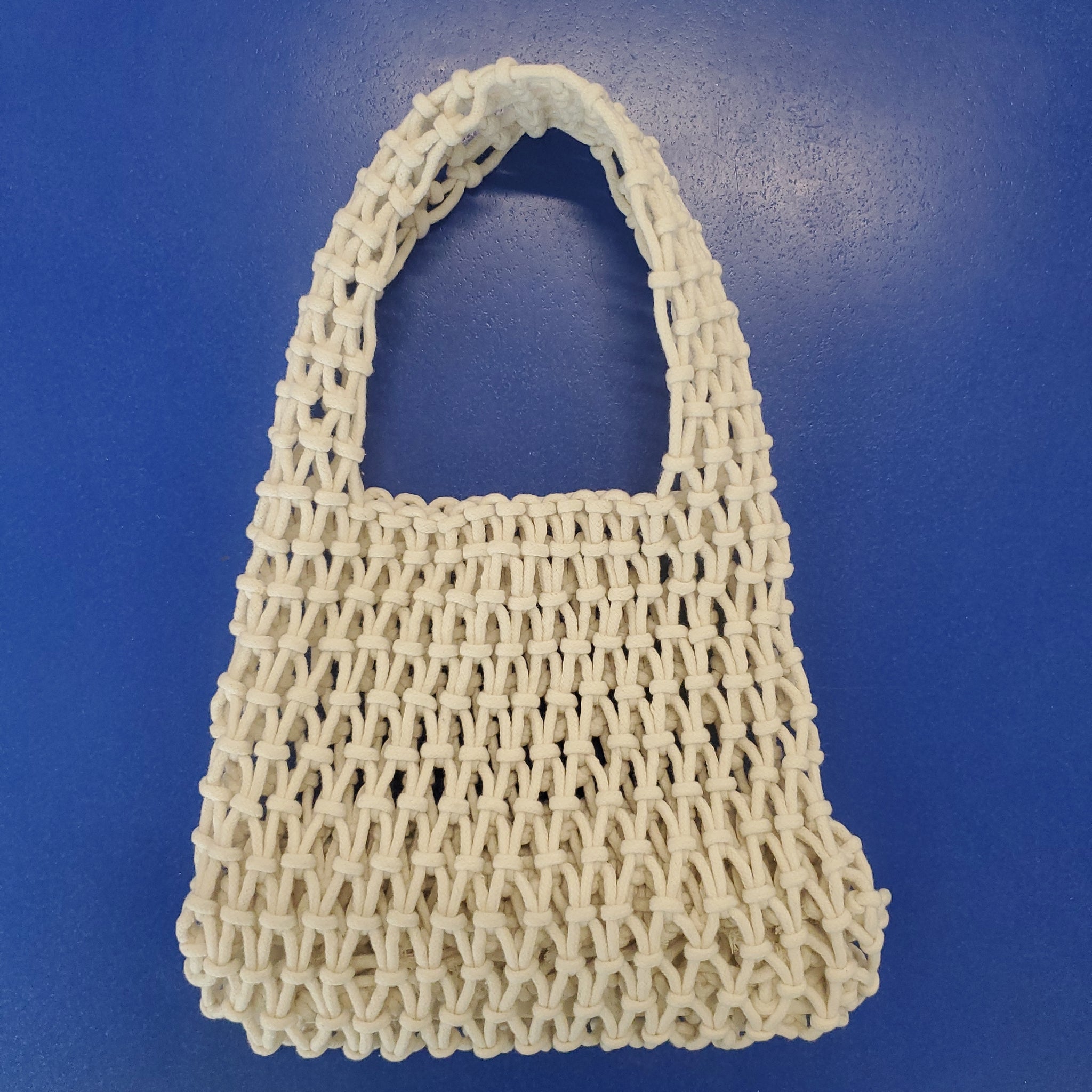 Knit Mini Bag - White
