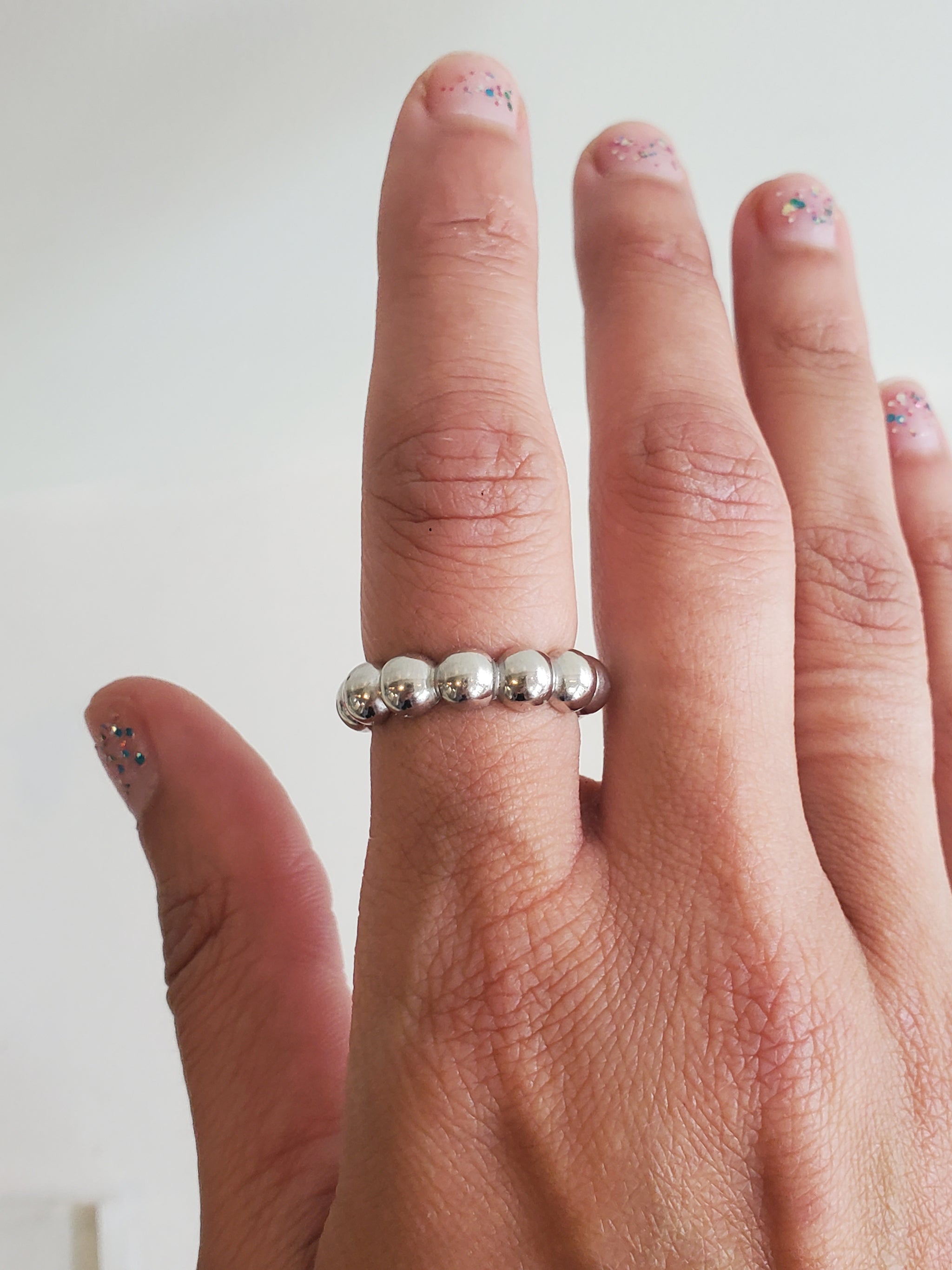 Circles Sterling Silver Ring