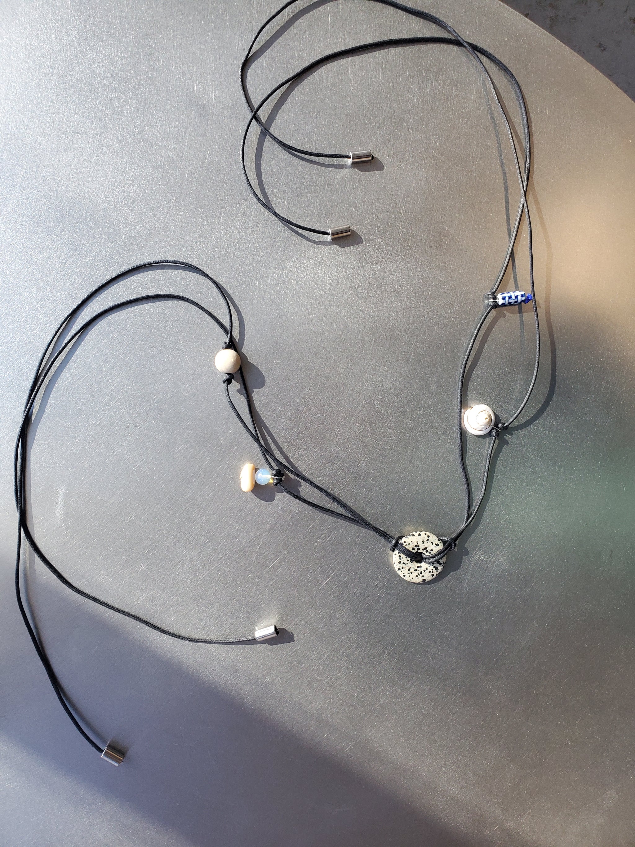 Confetti Circle Choker Necklace Confetti Circle Choker Necklace