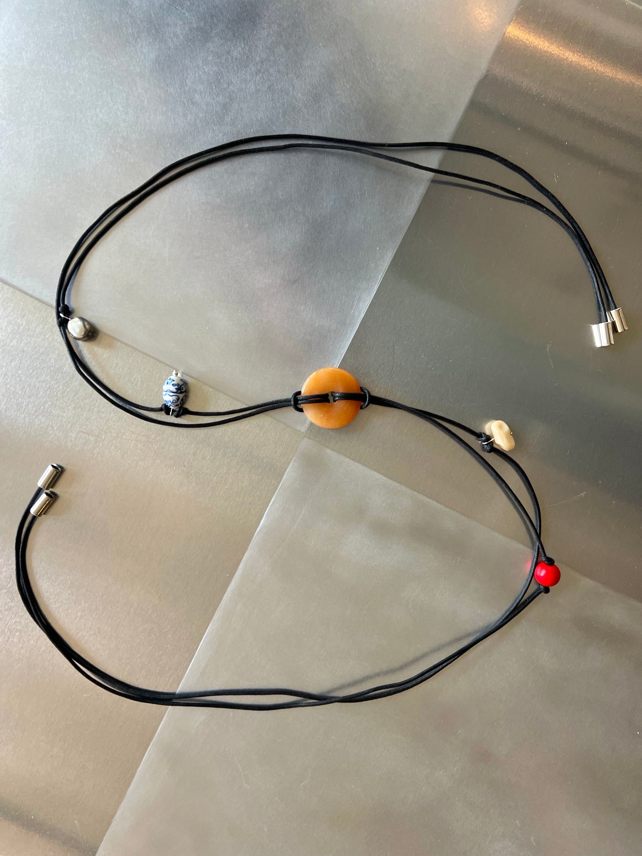 Confetti Circle Choker Necklace Confetti Circle Choker Necklace