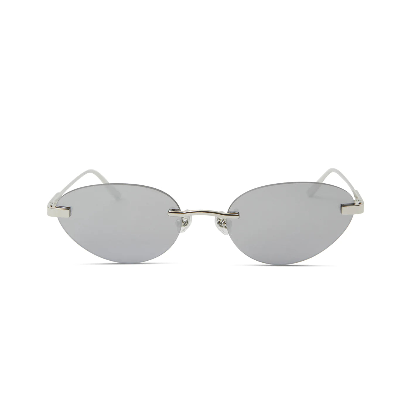 Elisa Johnson Trinity Sunglasses Silver NOMIA