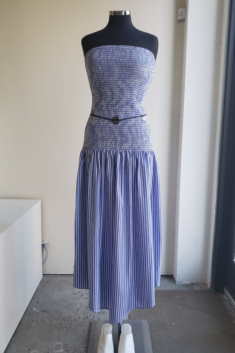 Smocked Strapless Dress Smocked Strapless Dress