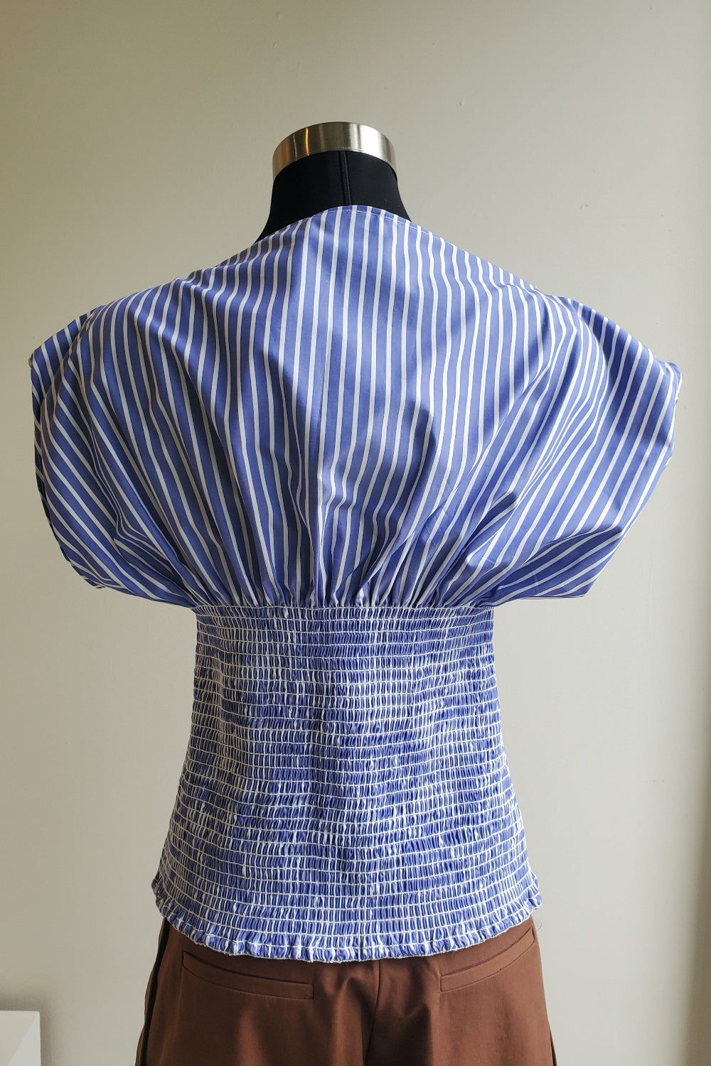 Smocked Sleeveless Top - Cornflower – NOMIA
