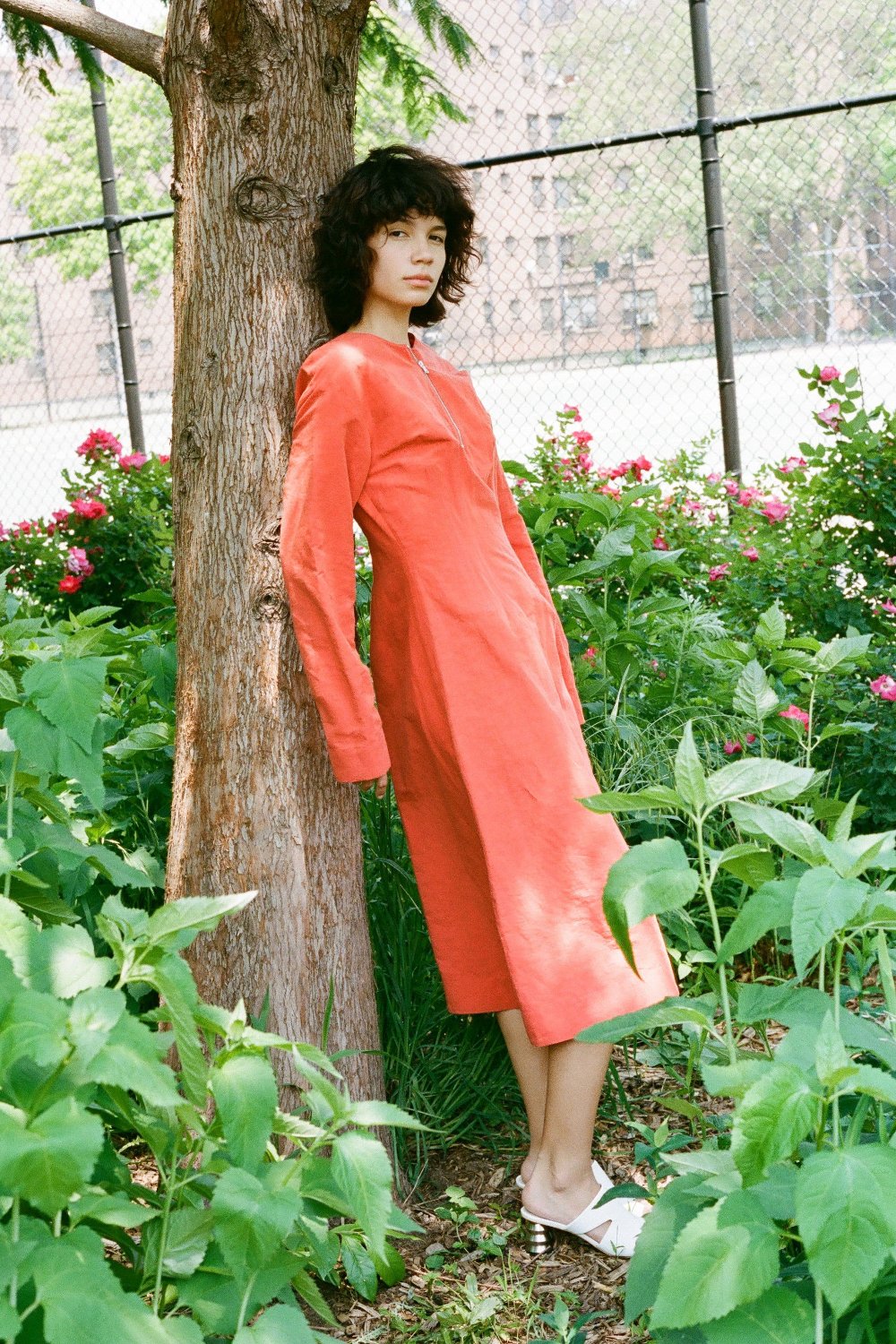 Zip Front Dress With Boning - Poppy – NOMIA