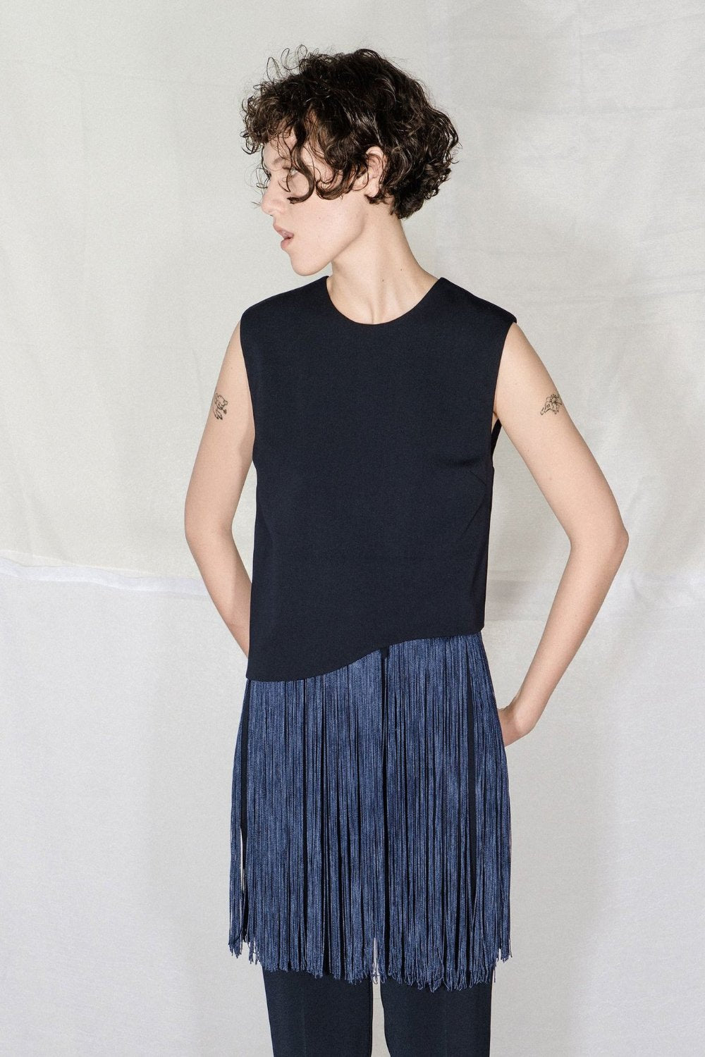 FRINGE TOP Midnight – NOMIA