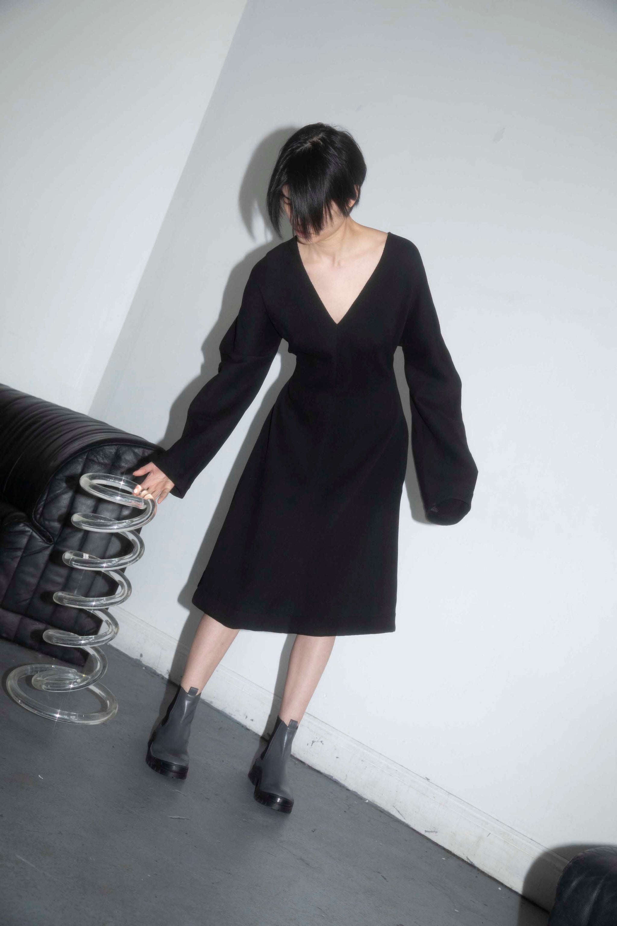dolman long sleeve dress Dolman Sleeve Maxi Dress MICHELLE JONAS