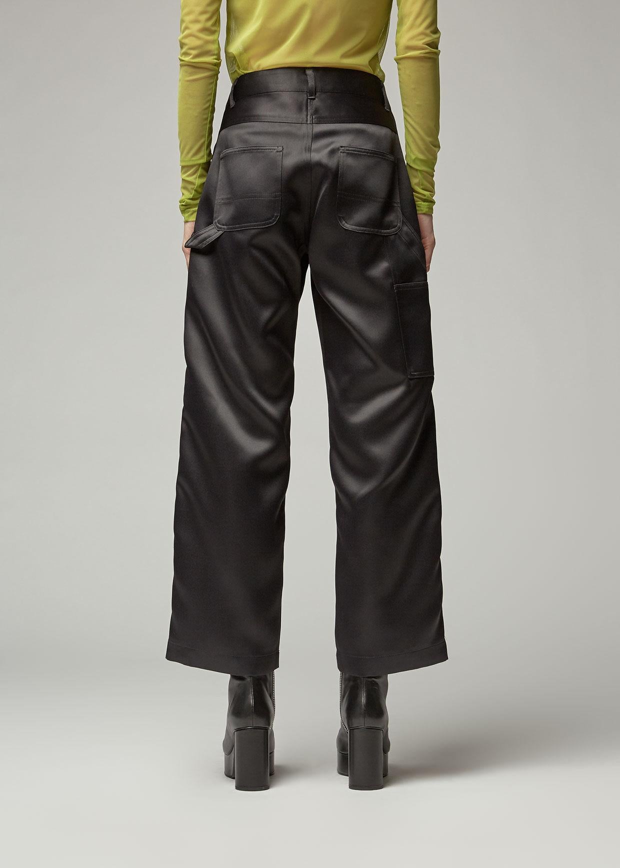 Shop for Textured 4 Way Stretch Pants with Reflective Detail for